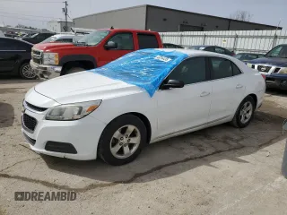 2014 Chevrolet Malibu LS with VIN 1G11B5SL2EF232292, listed as a Copart auction lot 48296435 with Not Provided miles and Salvage Title. Bid and sale history available at DreamBid. Image 1.