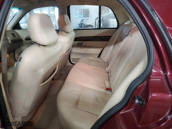2009 Mercury Grand Marquis LS with VIN 2MEHM75V69X611510, listed as a Copart auction lot 45308095 with 147,874 mi miles and Salvage Title. Bid and sale history available at carsss.com. Image 10.