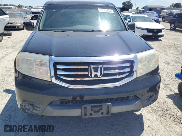 2012 Honda Pilot LX with VIN 5FNYF4H26CB065892, listed as a Copart auction lot 61004225 with 158,789 mi miles and Salvage title. Bid and sale history available at DreamBid. Image 5.