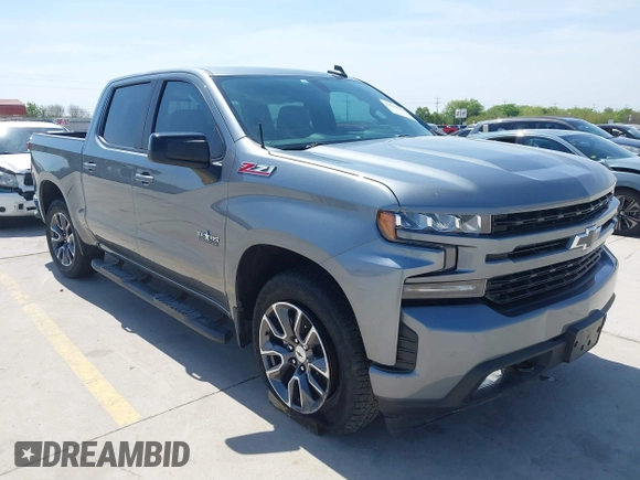 2021 Chevrolet Silverado 1500 RST with VIN 3GCUYEED4MG350199, listed as a IAAI auction lot 41861013 with 26,696 mi miles. Bid and sale history available at carsss.com. Image 1.