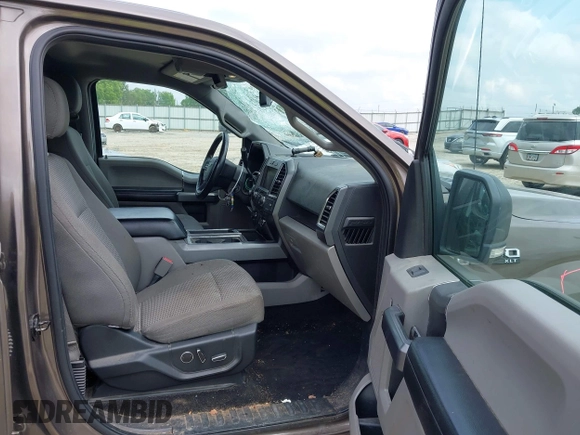 2015 Ford F-150 XL with VIN 1FTEW1CFXFFA01852, listed as a IAAI auction lot 42395926 with 240,514 mi miles and . Bid and sale history available at DreamBid. Image 5.