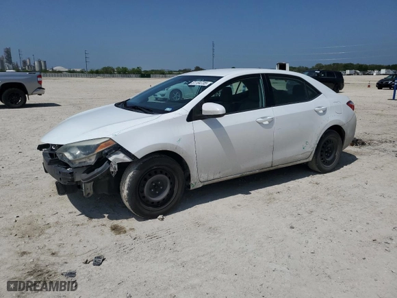 2016 Toyota Corolla L with VIN 2T1BURHE3GC678985, listed as a Copart auction lot 51184735 with 178,801 mi miles and Salvage Title. Bid and sale history available at carsss.com. Image 1.