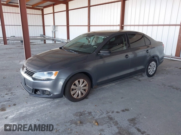 2011 Volkswagen Jetta Sedan S with VIN 3VW2K7AJ9BM066854, listed as a IAAI auction lot 41776173 with 166,497 mi miles. Bid and sale history available at carsss.com. Image 2.