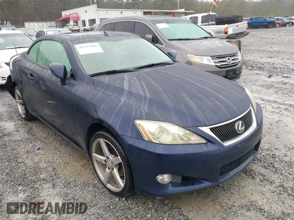 2011 Lexus IS 250 C with VIN JTHFF2C25B2519424, listed as a IAAI auction lot 41523202 with 216,624 mi miles and . Bid and sale history available at DreamBid. Image 13.