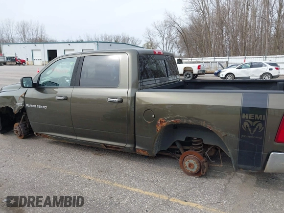 2012 Ram 1500 Big Horn with VIN 1C6RD7LT2CS172976, listed as a IAAI auction lot 41946690 with 1 mi miles. Bid and sale history available at carsss.com. Image 13.
