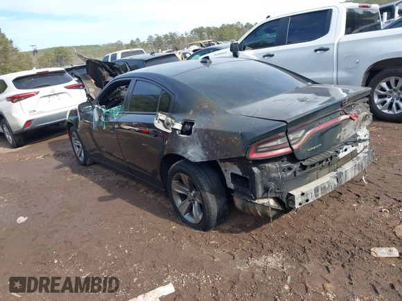 2018 Dodge Charger SXT Plus with VIN 2C3CDXHG8JH133618, listed as a IAAI auction lot 41397123 with Not Provided miles and . Bid and sale history available at carsss.com. Image 3.