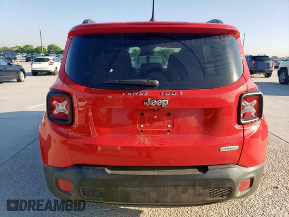 2015 Jeep Renegade Latitude with VIN ZACCJABT9FPB37819, listed as a Copart auction lot 52255935 with 136,830 mi miles and Salvage Title. Bid and sale history available at DreamBid. Image 6.