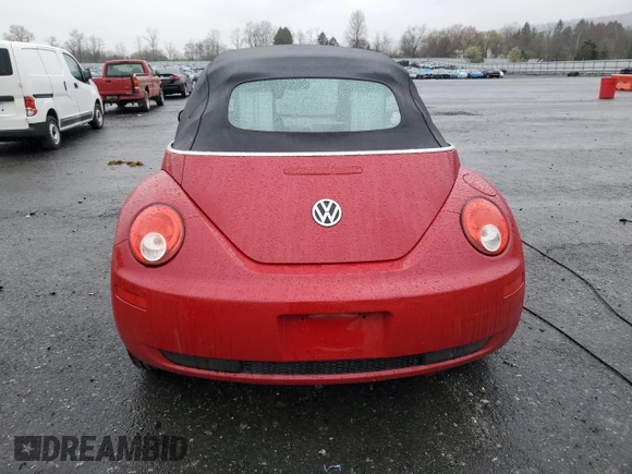 2010 Volkswagen Beetle with VIN 3VWRG3AL7AM010212, listed as a Copart auction lot 52073295 with 75,597 mi miles and Salvage Title. Bid and sale history available at DreamBid. Image 6.