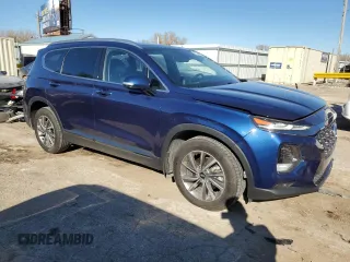 2020 Hyundai Santa Fe Limited with VIN 5NMS53AD0LH262604, listed as a Copart auction lot 81234504 with 43,053 mi miles and Salvage Title. Bid and sale history available at carsss.com. Image 4.