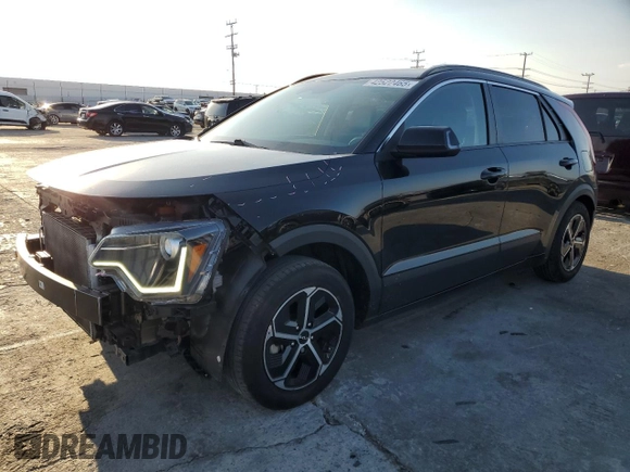 2023 Kia Niro EX with VIN KNDCR3LE9P5076681, listed as a Copart auction lot 42522465 with 56,896 mi miles and Salvage Title. Bid and sale history available at carsss.com. Image 1.