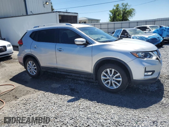 2017 Nissan Rogue SL with VIN JN8AT2MT5HW405585, listed as a Copart auction lot 49494535 with 93,390 mi miles and Non Repairable. Bid and sale history available at DreamBid. Image 4.
