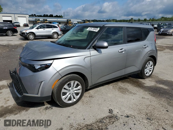 2023 Kia Soul LX with VIN KNDJ23AUXP7867800, listed as a Copart auction lot 52573045 with 10,722 mi miles and Salvage Title. Bid and sale history available at DreamBid. Image 1.