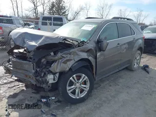 2012 Chevrolet Equinox LT w/1LT with VIN 2GNALDEK3C6229627, listed as a IAAI auction lot 41533035 with 165,706 mi miles. Bid and sale history available at carsss.com. Image 2.