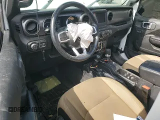 2020 Jeep Gladiator Sport S with VIN 1C6HJTAG5LL109304, listed as a Copart auction lot 55290145 with 83,771 mi miles and Salvage title. Bid and sale history available at DreamBid. Image 8.