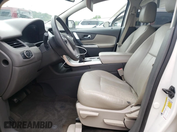 2013 Ford Edge SE with VIN 2FMDK3GC6DBB05350, listed as a Copart auction lot 59373375 with 123,339 mi miles and Salvage title. Bid and sale history available at DreamBid. Image 7.