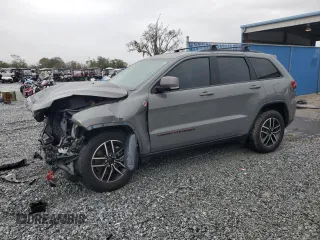 2021 Jeep Grand Cherokee Trailhawk with VIN 1C4RJFLG0MC777167, listed as a Copart auction lot 41994325 with 42,827 mi miles and Non Repairable. Bid and sale history available at carsss.com. Image 1.