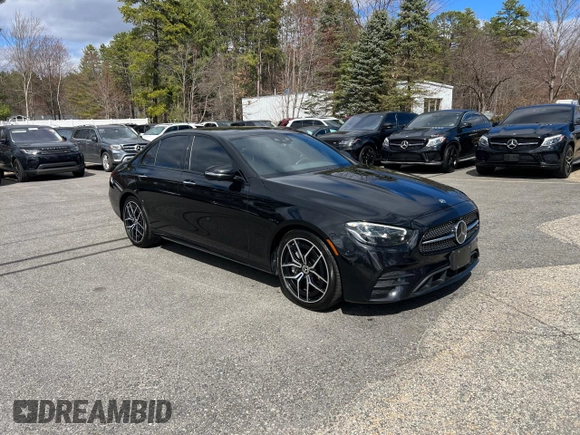 2021 Mercedes-Benz E-Class E 350 with VIN W1KZF8EBXMA963671, listed as a Copart auction lot 53703695 with 122,038 mi miles and Clean Title. Bid and sale history available at carsss.com. Image 1.