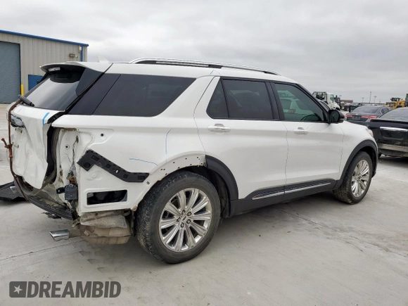 2021 Ford Explorer Limited с VIN 1FMSK7FH3MGA15397, выставлен на аукционе Copart как лот 59491525 с пробегом 137 930 миль миль и Списание • Salvage title. История ставок и продаж доступна на DreamBid. Изображение 3.