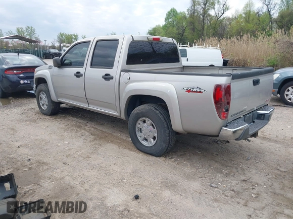 2007 GMC Canyon SLE2 with VIN 1GTDT13E978120901, listed as a IAAI auction lot 42036924 with 187,341 mi miles. Bid and sale history available at carsss.com. Image 3.