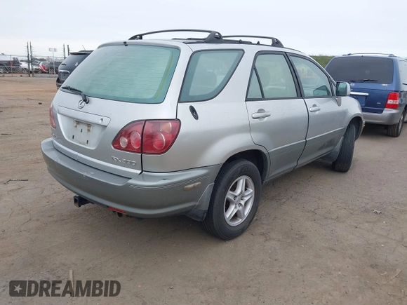 1999 Lexus RX 300 Luxury SUV with VIN JT6HF10U5X0017629, listed as a IAAI auction lot 41569806 with 174,068 mi miles. Bid and sale history available at carsss.com. Image 4.