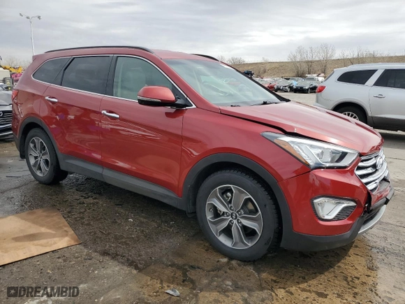 2014 Hyundai Santa Fe Limited with VIN KM8SNDHF9EU056721, listed as a Copart auction lot 49875245 with 54,358 mi miles and Salvage Title. Bid and sale history available at carsss.com. Image 4.