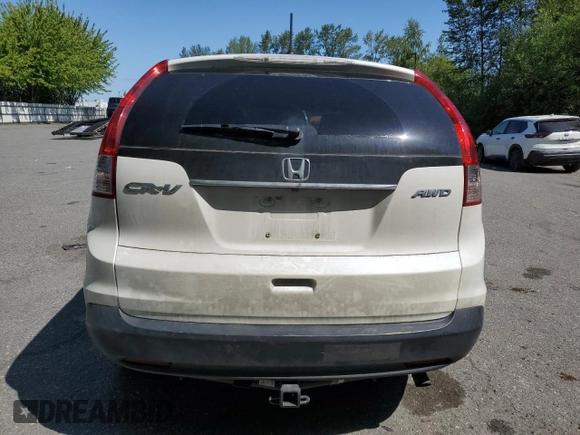 2012 Honda CR-V EX z VIN 5J6RM4H57CL075276, wystawiony jako Copart lot #59622295 z przebiegiem Nie podano mil oraz Szkoda całkowita • Salvage title. Historia ofert i sprzedaży dostępna na DreamBid. Obrazek 6.