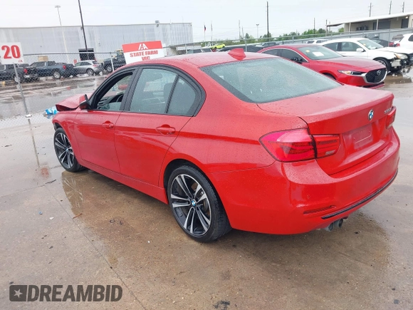 2018 BMW 3 Series 330i with VIN WBA8B9C5XJK677214, listed as a IAAI auction lot 41898958 with 52,660 mi miles and . Bid and sale history available at DreamBid. Image 3.
