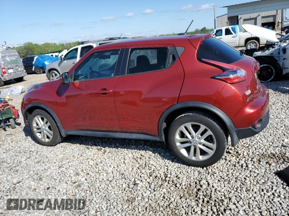 2016 Nissan Juke S z VIN JN8AF5MR2GT607653, wystawiony jako Copart lot #52260435 z przebiegiem 61 668 mil mil oraz Szkoda całkowita • Salvage title. Historia ofert i sprzedaży dostępna na DreamBid. Obrazek 2.