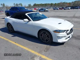 2018 Ford Mustang EcoBoost Premium with VIN 1FATP8UH7J5115146, listed as a IAAI auction lot 41767416 with 128,869 mi miles and . Bid and sale history available at carsss.com. Image 1.