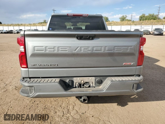 2023 Chevrolet Silverado 1500 RST with VIN 1GCUDEE87PZ141591, listed as a Copart auction lot 76496604 with 60,891 mi miles and Salvage Title. Bid and sale history available at DreamBid. Image 6.