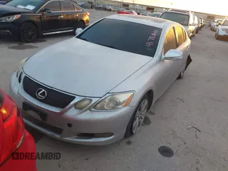 2008 Lexus GS 350 with VIN JTHBE96S380037190, listed as a IAAI auction lot 41780610 with 259,432 mi miles. Bid and sale history available at carsss.com. Image 2.
