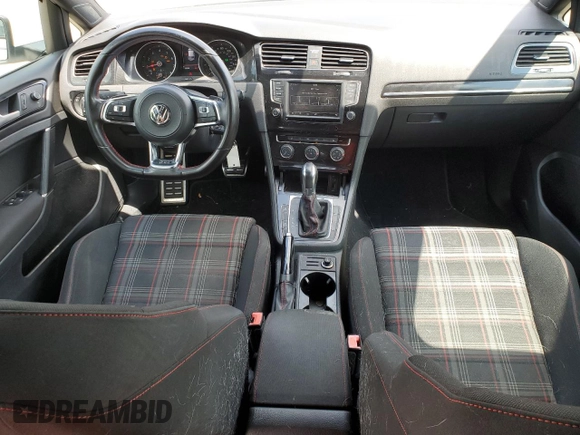 2017 Volkswagen Golf GTI S with VIN 3VW4T7AU9HM055166, listed as a Copart auction lot 67592414 with 114,286 mi miles and Salvage Title. Bid and sale history available at carsss.com. Image 8.