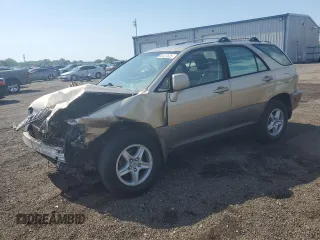 2002 Lexus RX 300 with VIN JTJHF10U020285020, listed as a Copart auction lot 63327635 with Not provided miles and Salvage title. Bid and sale history available at DreamBid. Image 1.