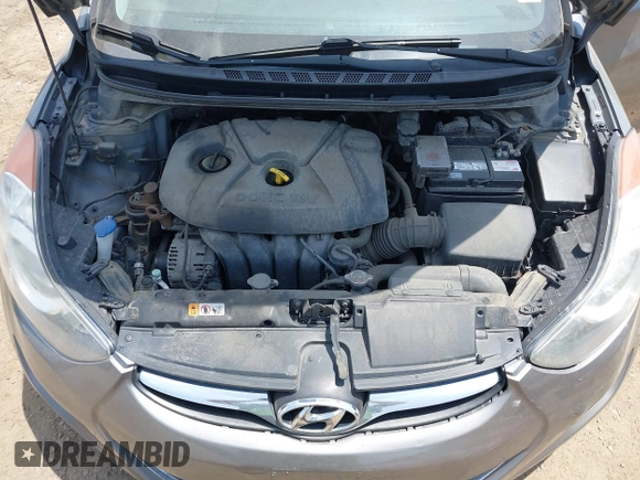 2013 Hyundai Elantra GLS with VIN 5NPDH4AE0DH309679, listed as a IAAI auction lot 42573400 with 173,948 mi miles and . Bid and sale history available at DreamBid. Image 10.