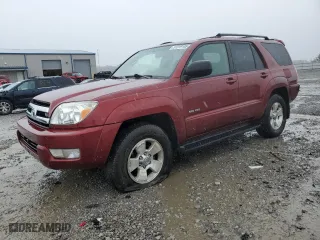 2005 Toyota 4Runner SR5 with VIN JTEBT14R258028255, listed as a Copart auction lot 51319105 with 173,271 mi miles and Salvage Title. Bid and sale history available at carsss.com. Image 1.
