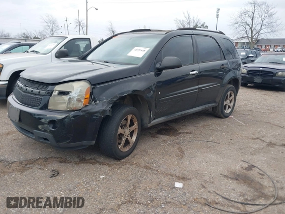 2007 Chevrolet Equinox LS with VIN 2CNDL23F276090558, listed as a IAAI auction lot 41532888 with 222,296 mi miles. Bid and sale history available at carsss.com. Image 2.