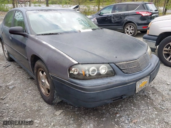2002 Chevrolet Impala with VIN 2G1WF55E829210258, listed as a IAAI auction lot 42024784 with 240,598 mi miles. Bid and sale history available at carsss.com. Image 1.