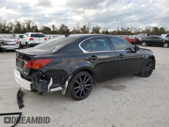 2015 Lexus GS 350 with VIN JTHBE1BLXFA009135, listed as a Copart auction lot 72875622 with 59,413 mi miles. Bid and sale history available at carsss.com. Image 3.