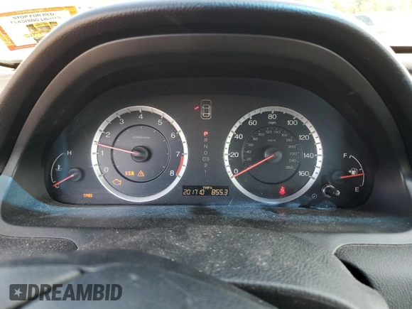 2010 Honda Accord EX with VIN 1HGCP2F72AA169636, listed as a Copart auction lot 65533125 with 201,710 mi miles and Clean title. Bid and sale history available at DreamBid. Image 9.