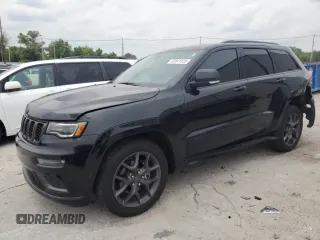 2020 Jeep Grand Cherokee Limited X with VIN 1C4RJFBG8LC390964, listed as a Copart auction lot 60541635 with 45,457 mi miles and Salvage title. Bid and sale history available at DreamBid. Image 1.