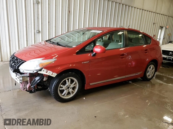 2010 Toyota Prius II with VIN JTDKN3DUXA0221857, listed as a Copart auction lot 53440815 with 223,122 mi miles and Non Repairable. Bid and sale history available at DreamBid. Image 1.