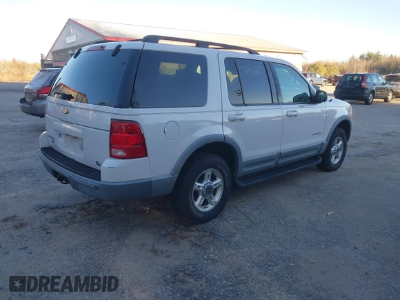2002 Ford Explorer XLT with VIN 1FMDU73E12ZA10584, listed as a IAAI auction lot 41299290 with 95,775 mi miles and . Bid and sale history available at DreamBid. Image 4.