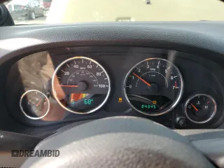 2013 Jeep Wrangler Sport with VIN 1C4AJWAG3DL569588, listed as a Copart auction lot 55826505 with 24,345 mi miles and Salvage title. Bid and sale history available at DreamBid. Image 9.