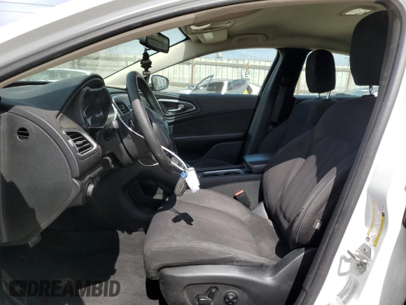 2015 Chrysler 200 Limited with VIN 1C3CCCAB5FN695680, listed as a Copart auction lot 56252035 with 161,421 mi miles and Salvage Title. Bid and sale history available at DreamBid. Image 7.