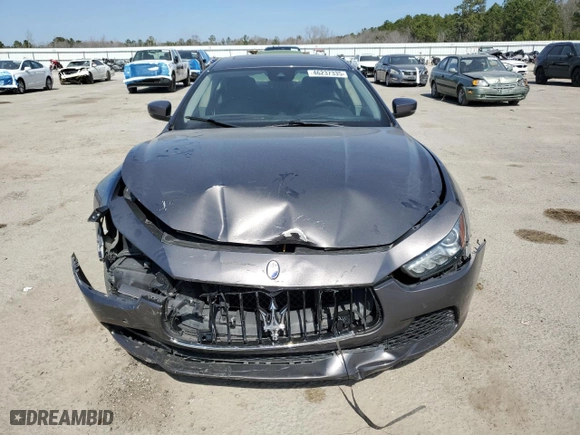2017 Maserati Ghibli S with VIN ZAM57RSA7H1205182, listed as a Copart auction lot 46237335 with 74,119 mi miles and Salvage Title. Bid and sale history available at carsss.com. Image 11.