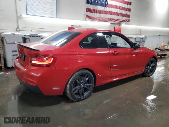 2016 BMW 2 Series M235i xDrive with VIN WBA1J9C53GV372276, listed as a Copart auction lot 77967463 with 79,872 mi miles. Bid and sale history available at carsss.com. Image 3.