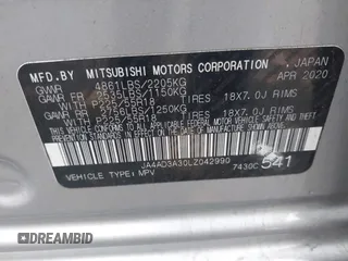 2020 Mitsubishi Outlander SE с VIN JA4AD3A30LZ042990, выставлен на аукционе IAAI как лот 41165747 с пробегом 156 321 миль миль и . История ставок и продаж доступна на DreamBid. Изображение 9.