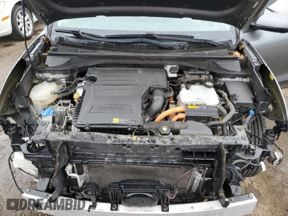 2017 Kia Niro LX with VIN KNDCB3LCXH5101284, listed as a Copart auction lot 48995435 with 72,015 mi miles and Salvage Title. Bid and sale history available at carsss.com. Image 12.