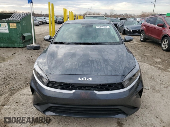 2023 Kia Forte LXS with VIN 3KPF24AD0PE653460, listed as a Copart auction lot 46849255 with 10,920 mi miles and Salvage Title. Bid and sale history available at carsss.com. Image 5.