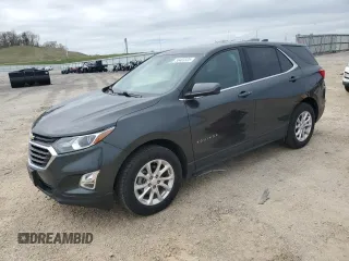 2020 Chevrolet Equinox LT with VIN 3GNAXUEV1LS571786, listed as a Copart auction lot 55403325 with 82,961 mi miles and Salvage Title. Bid and sale history available at DreamBid. Image 1.